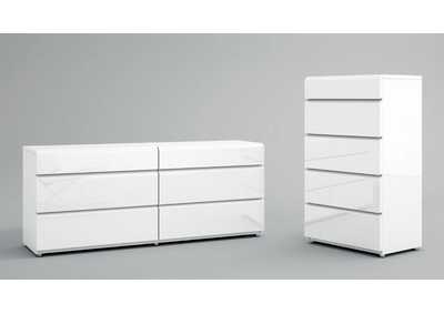 Image for White Sara Dresser 120 White