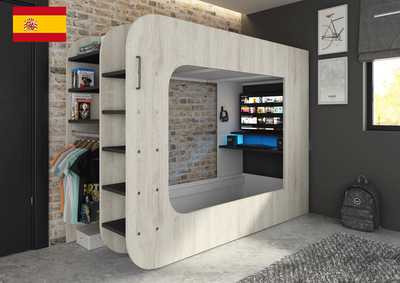 Image for Gamer Bed Natural Color SET