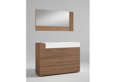 Image for White, Brown/Wenge/Walnut Mar Chest