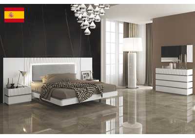 Image for Marina White Bedroom SET