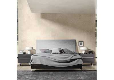 Image for Grey/Silver New Star Bed Queen Frame Not Included
