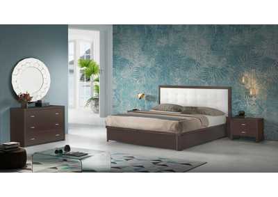 Image for White, Brown/Wenge/Walnut Luxury Double Dresser