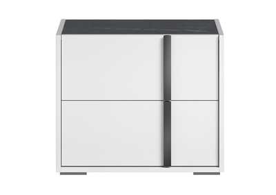 Image for Bianca Marble Nightstand SET