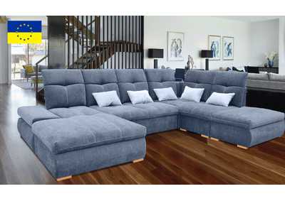 Image for Opera Sectional Left with Bed And Storage SET