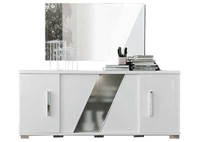 Image for Lisa 4 Door Buffet with Mirror SET