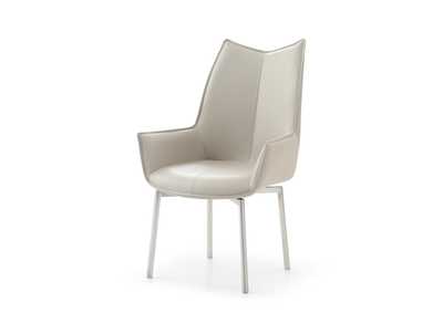 Image for 1218 Swivel Dining Chair Grey Taupe SET