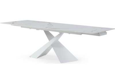 Image for 9113 Dinning Table White W - Extended SET