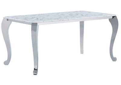 Image for 110 Marble Dining Table SET