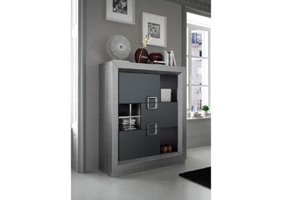 Image for Enzo Grey Enzo Display 3 Doors Module