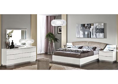 Image for Onda Beige & Walnut Single Dresser