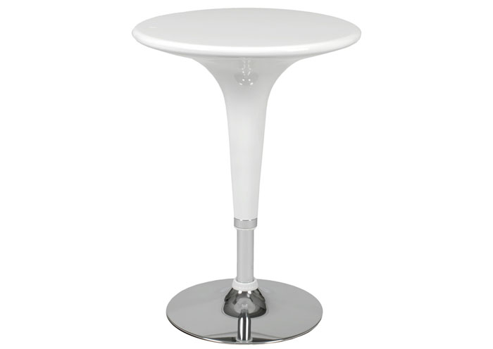 Clark White Adjustable Table,EuroStyle