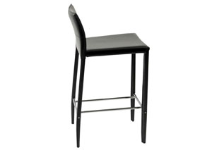 Image for Shelby Black Counter Chair - Set of 2