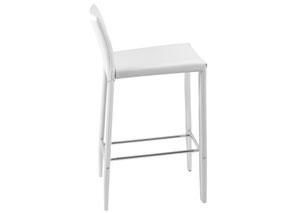 Image for Shelby White Counter Chair - Set of 2