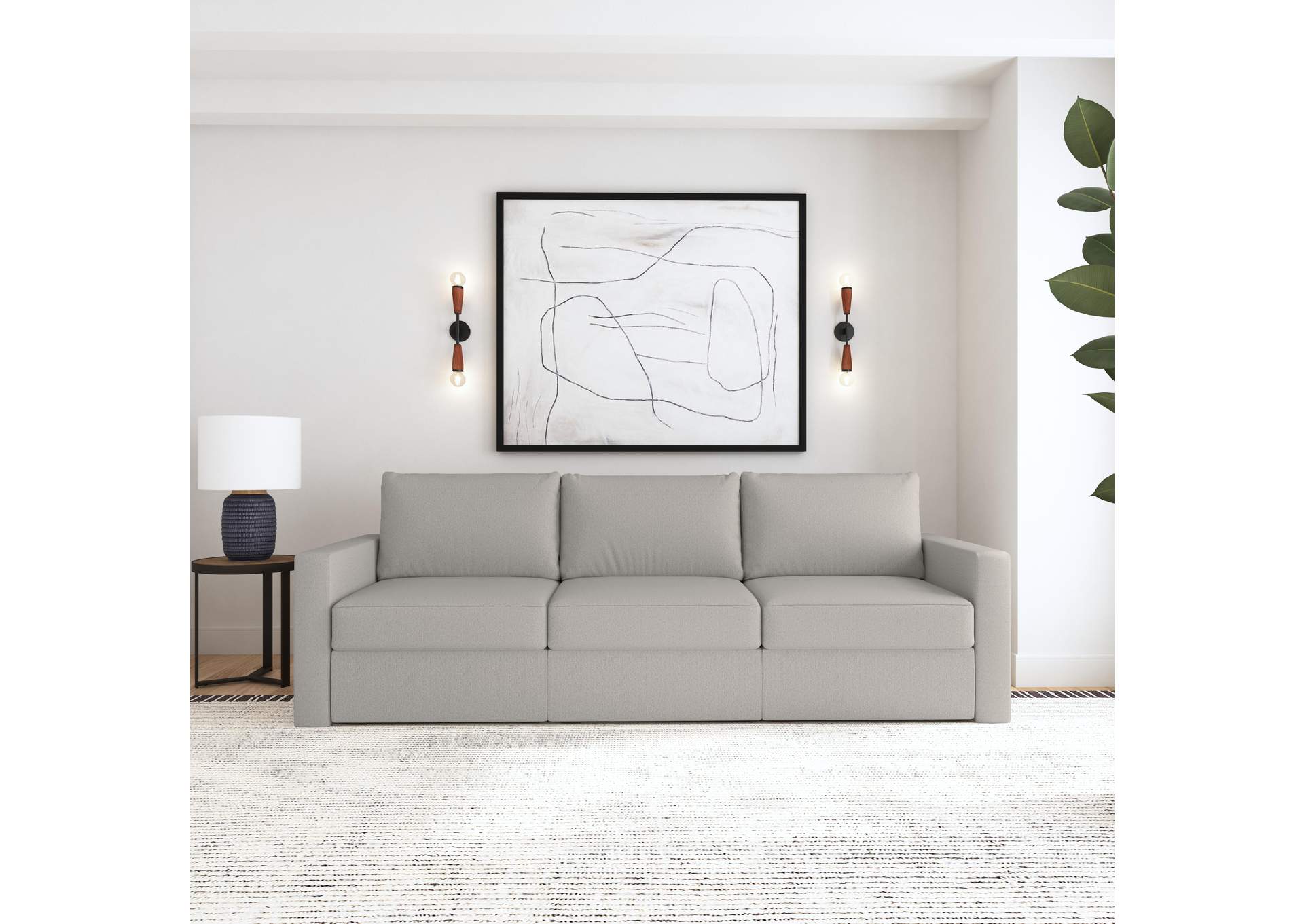Flex Sofa With Standard Arm,Flexsteel