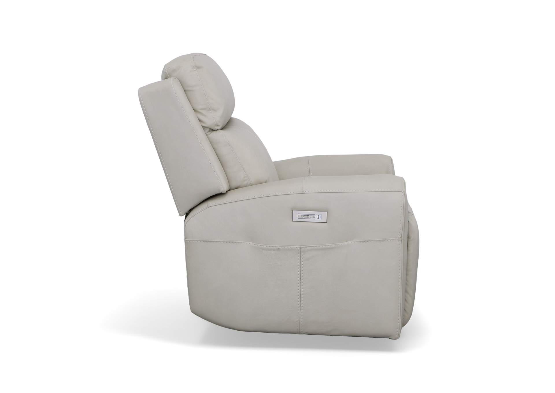 Barnett Power Recliner With Power Headrest & Lumbar,Flexsteel