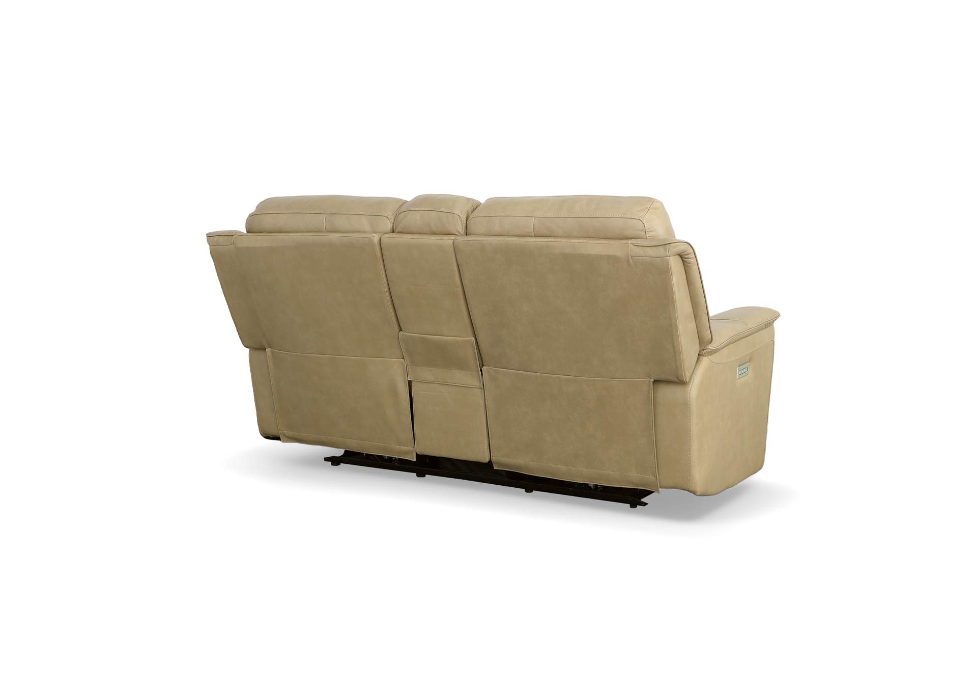 Miller Power Reclining Loveseat With Console & Power Headrests,Flexsteel