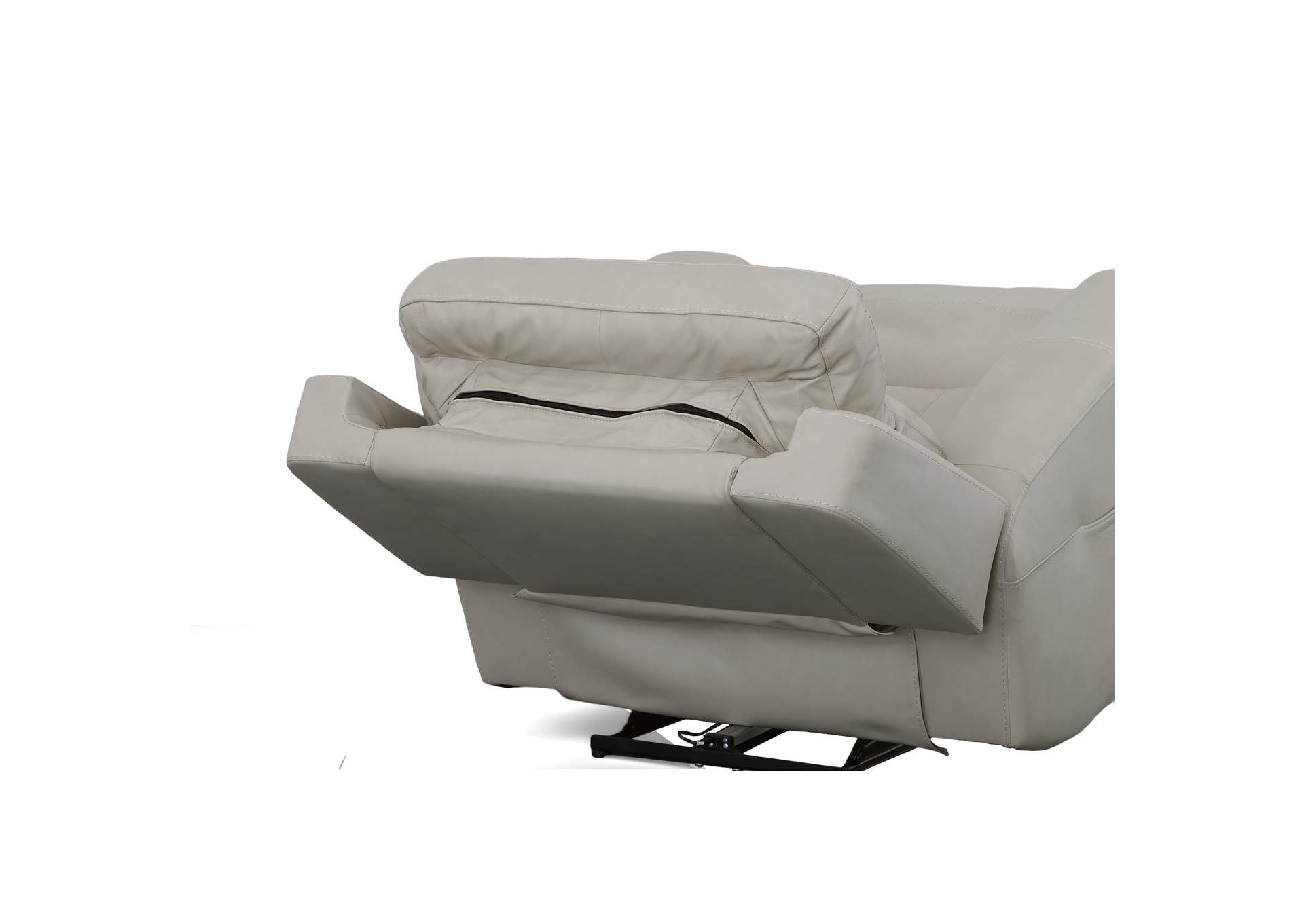 Barnett Power Recliner With Power Headrest & Lumbar,Flexsteel