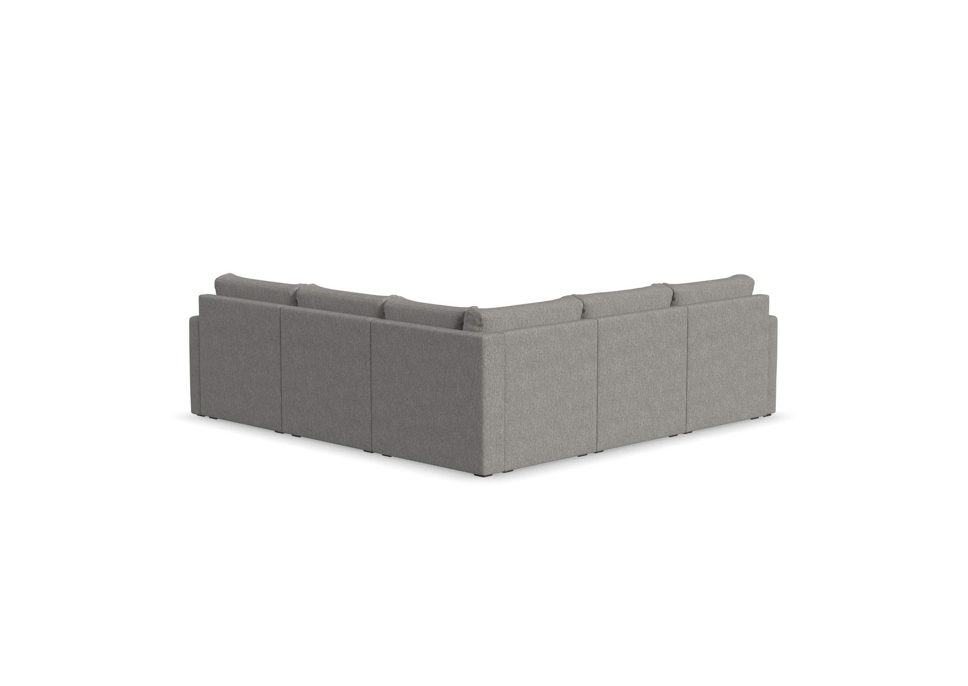 Flex 5 - Seat Sectional With Standard Arm,Flexsteel
