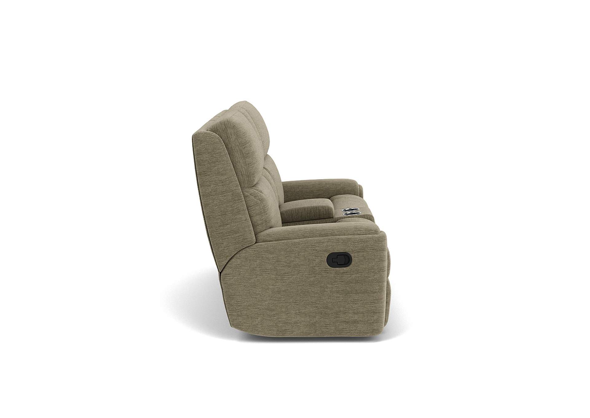 Rio Reclining Loveseat With Console,Flexsteel