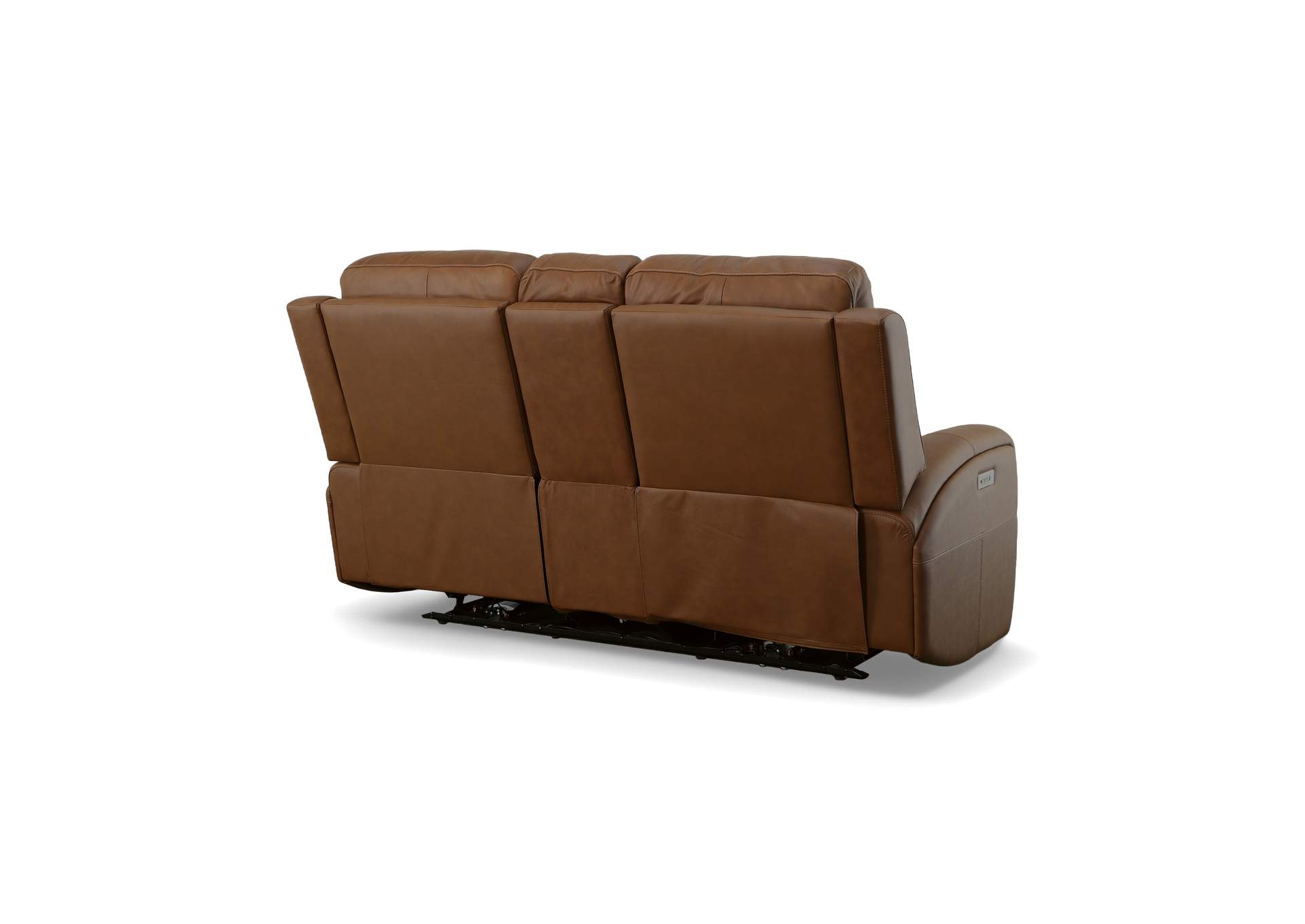 Linden Power Reclining Loveseat With Console & Power Headrests & Lumbar,Flexsteel