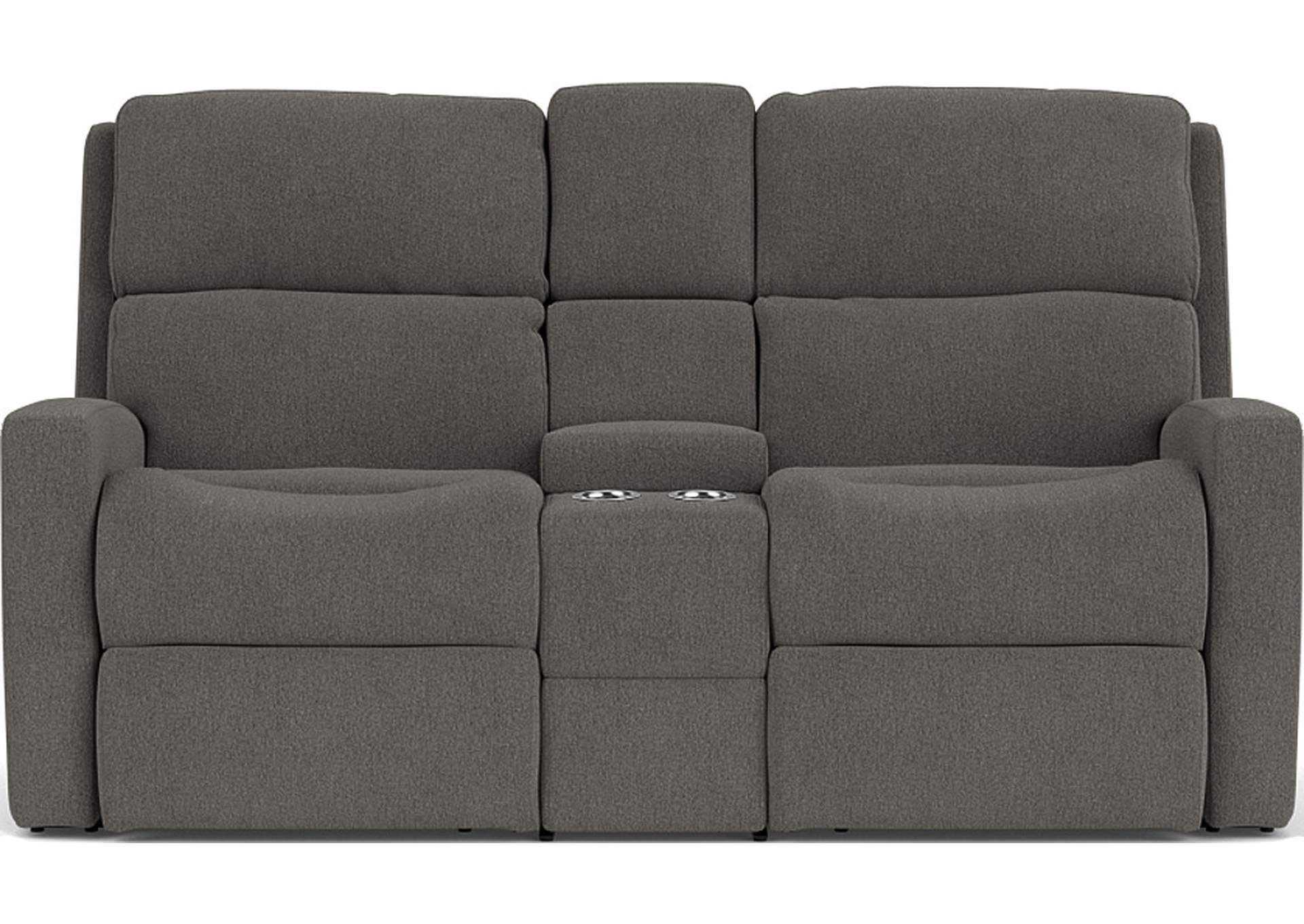 Catalina Reclining Loveseat With Console,Flexsteel