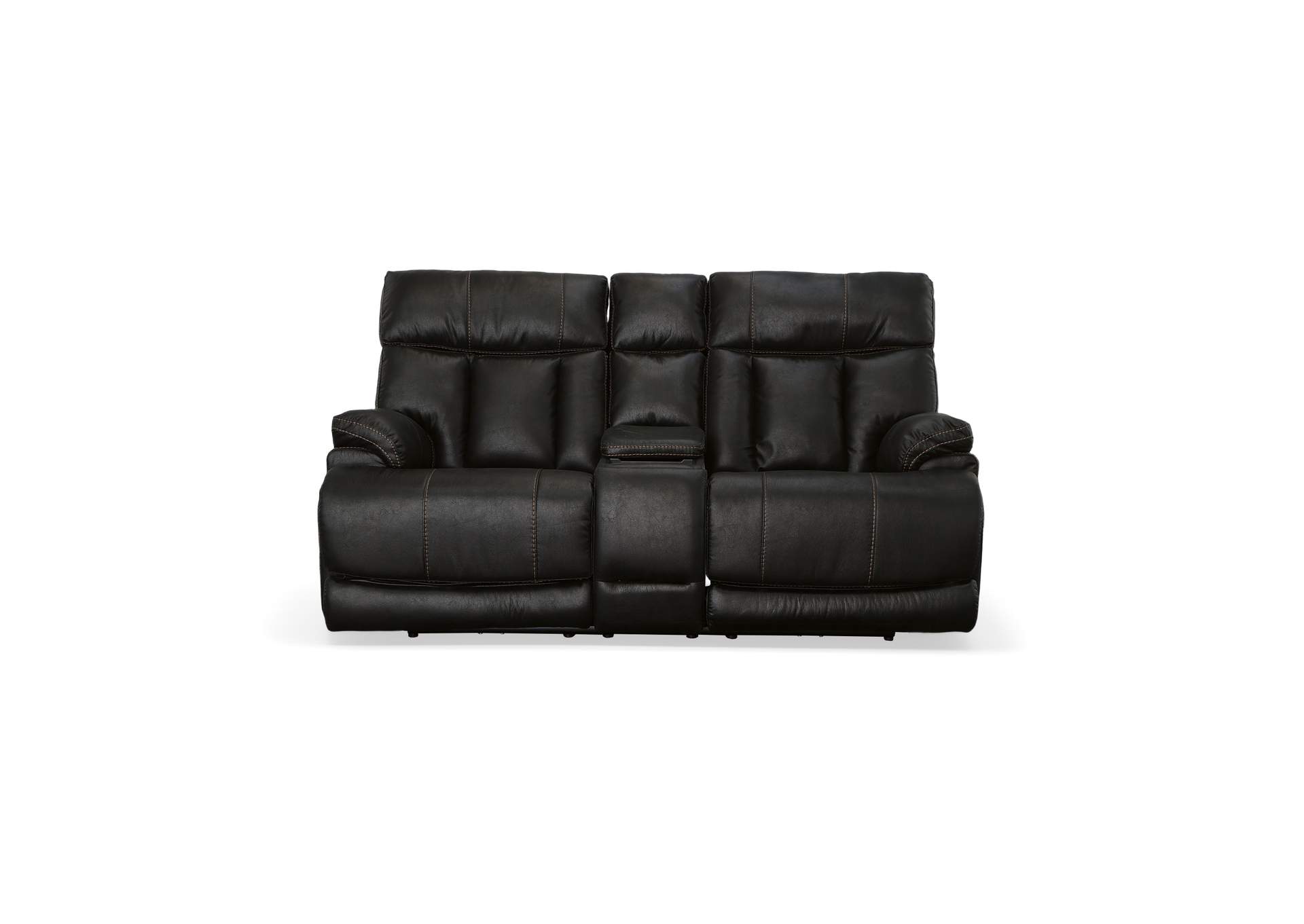 Clive Power Reclining Loveseat With Console, Power Headrests & Lumbar,Flexsteel