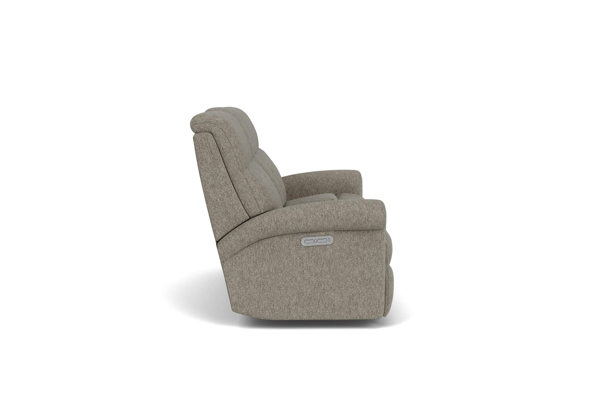 Davis Power Reclining Loveseat With Console & Power Headrests,Flexsteel