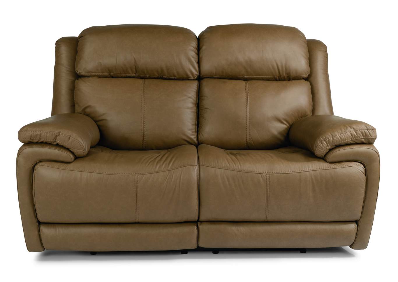 Elijah Tan Power Reclining Loveseat with Power Headrests,Flexsteel