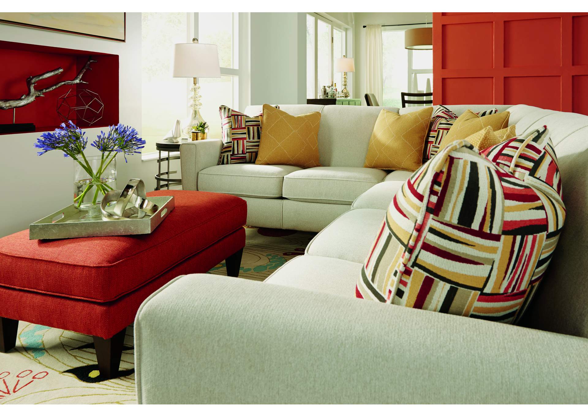 Digby Cocktail Ottoman,Flexsteel