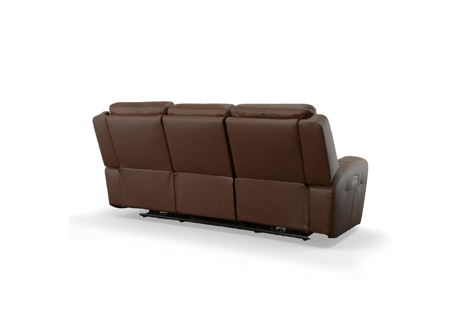 Barnett Power Reclining Sofa With Power Headrests & Lumbar,Flexsteel