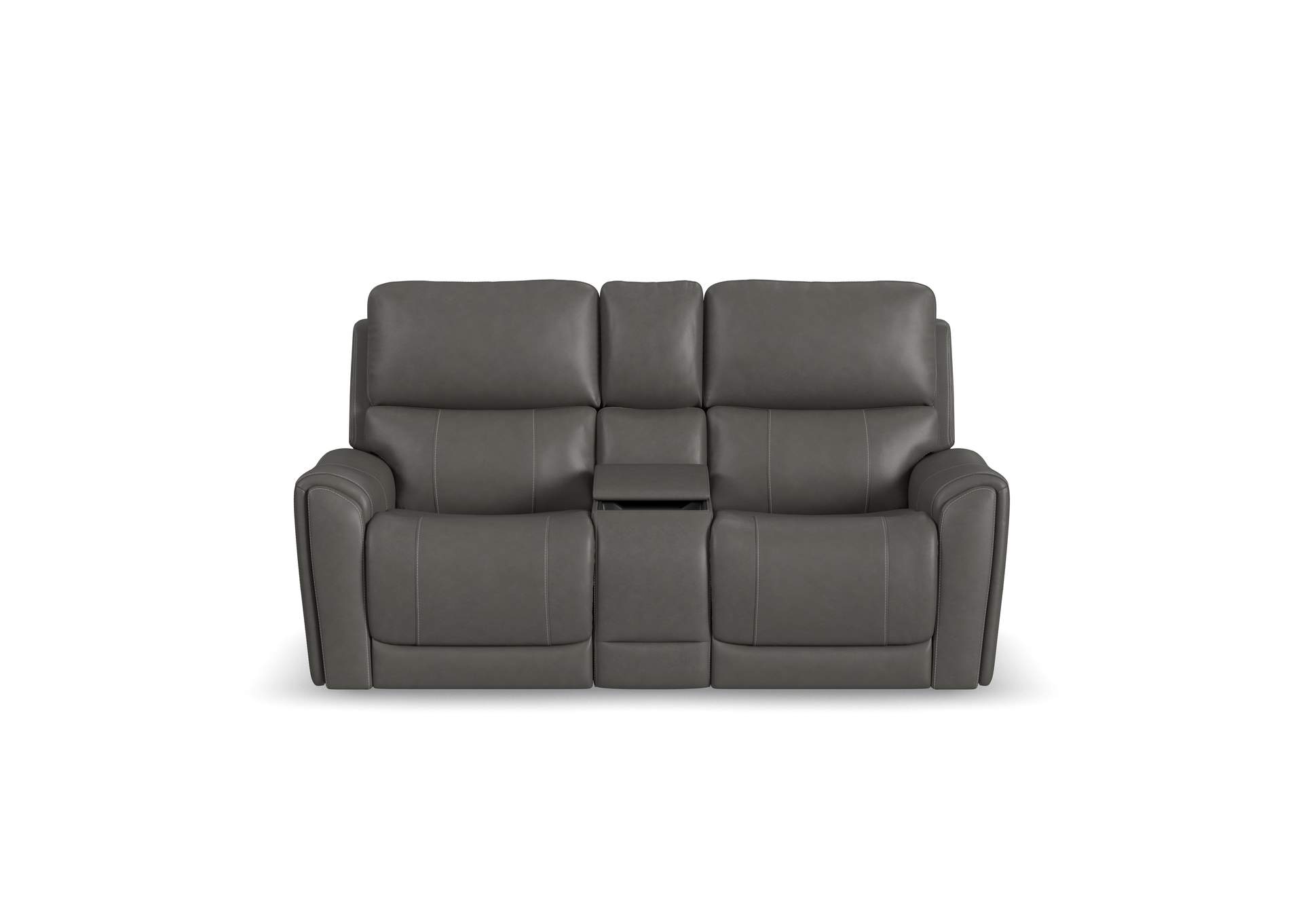 Carter Power Reclining Loveseat With Console & Power Headrests & Lumbar,Flexsteel