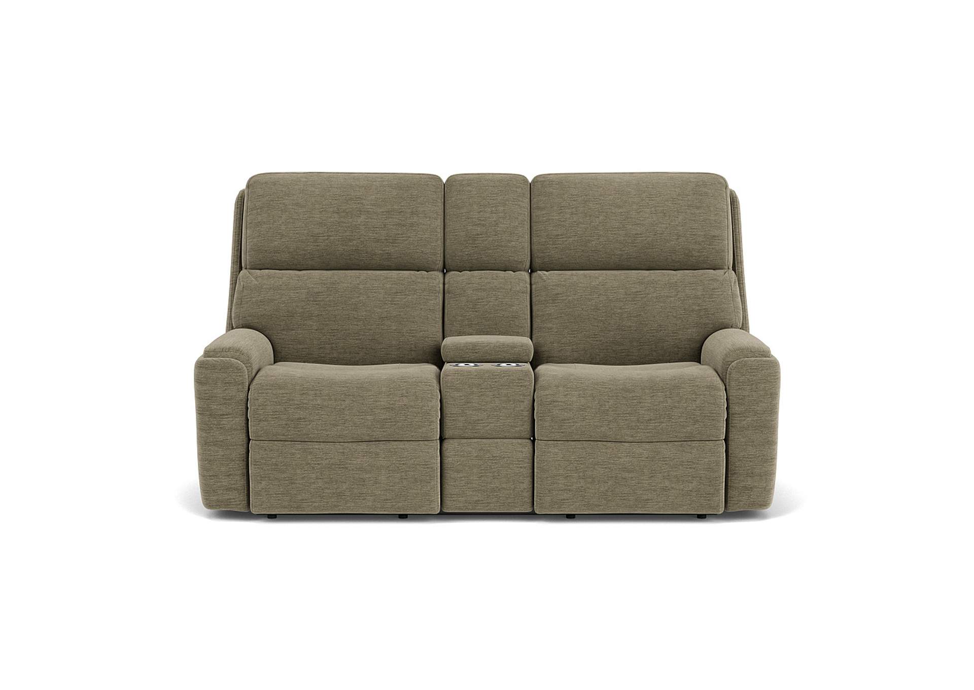 Rio Reclining Loveseat With Console,Flexsteel