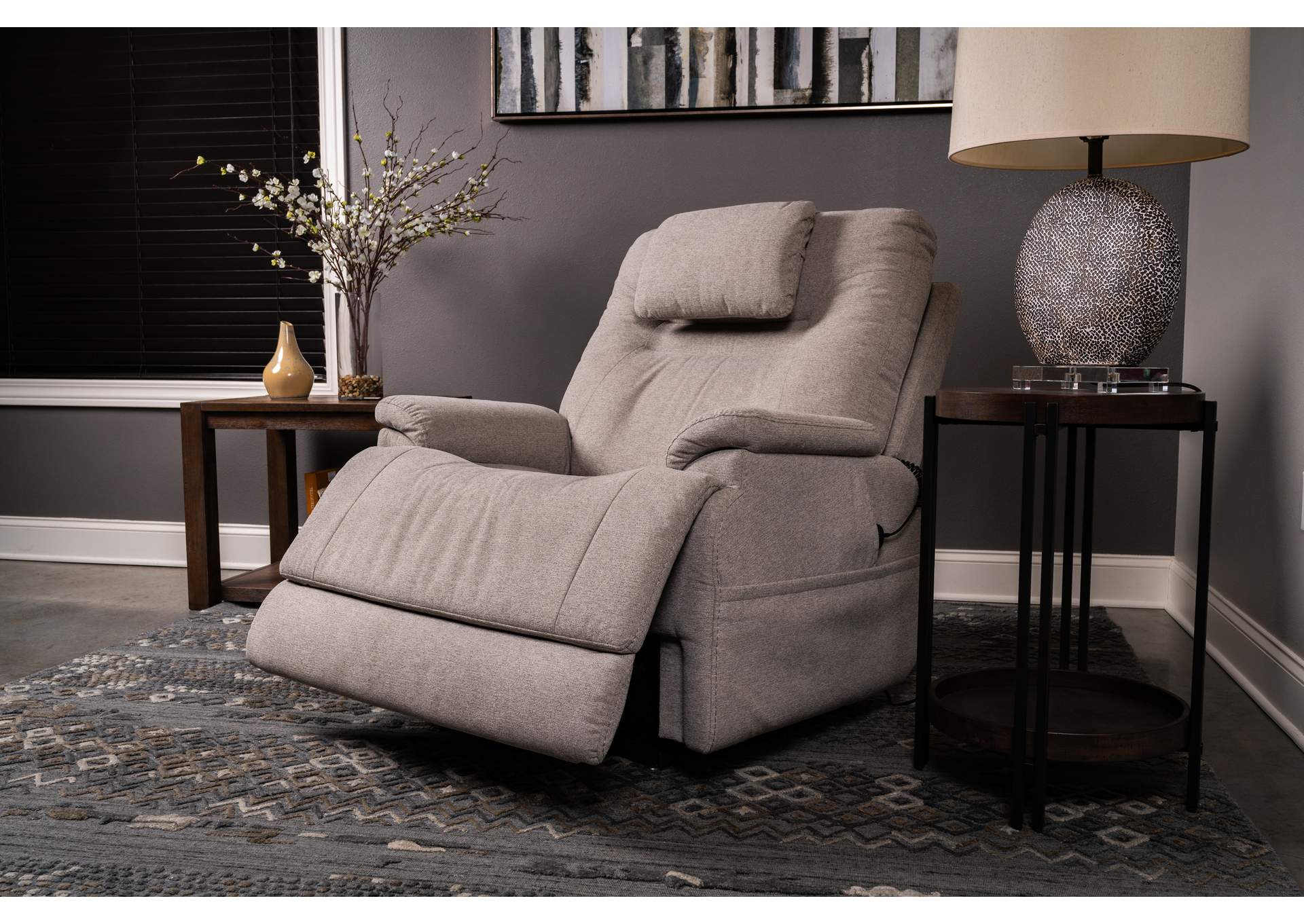 Zecliner Model 2 Power Lift Recliner With Power Headrest & Lumbar,Flexsteel