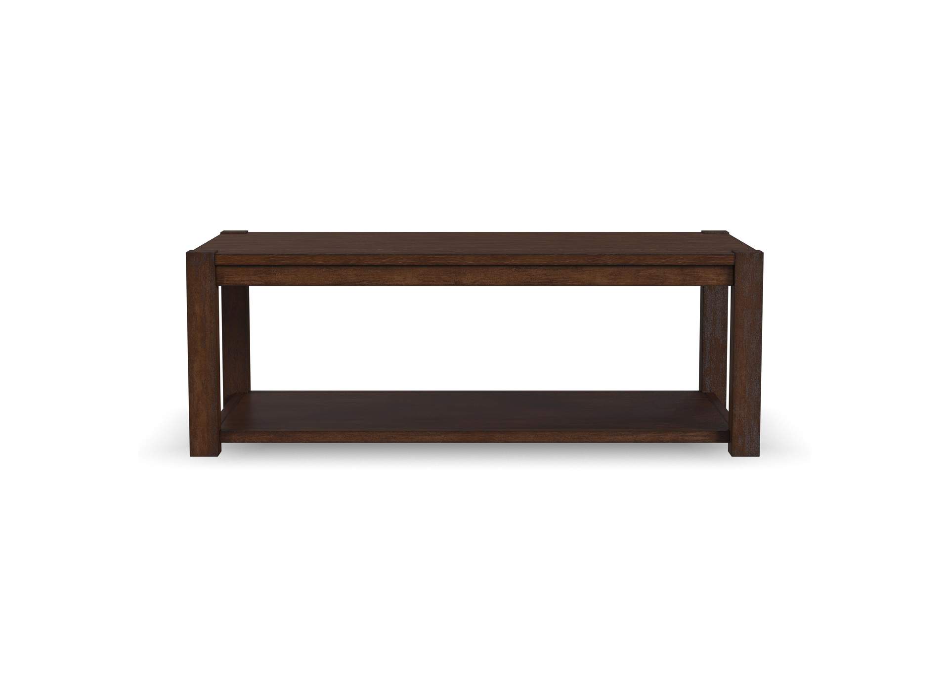 Boulder Rectangular Coffee Table With Casters,Flexsteel