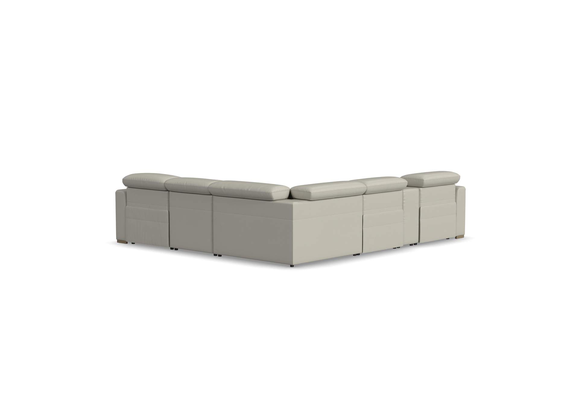 Aurora Power Reclining Sectional With Power Headrests,Flexsteel