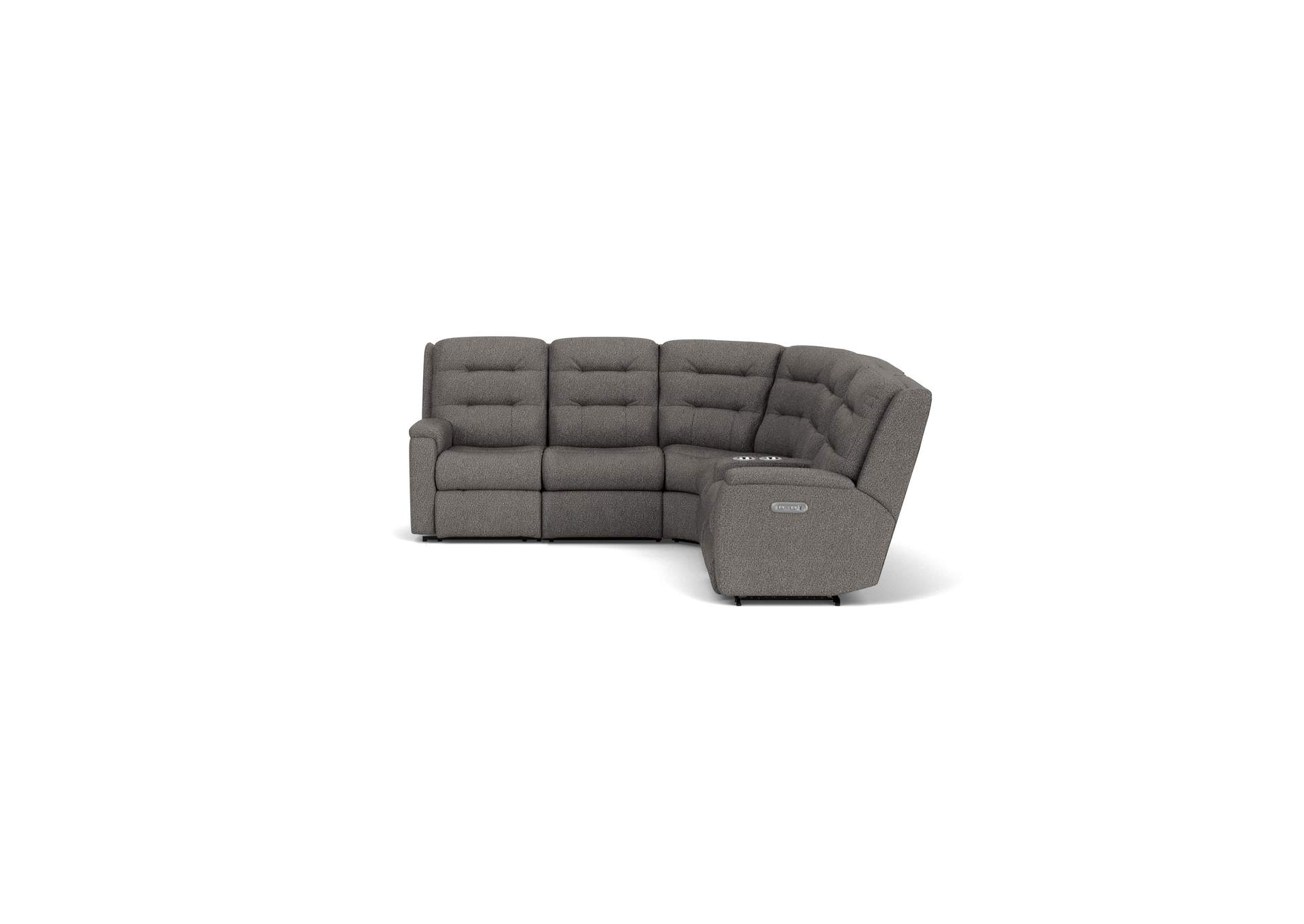 Arlo Power Reclining Sectional With Power Headrests,Flexsteel