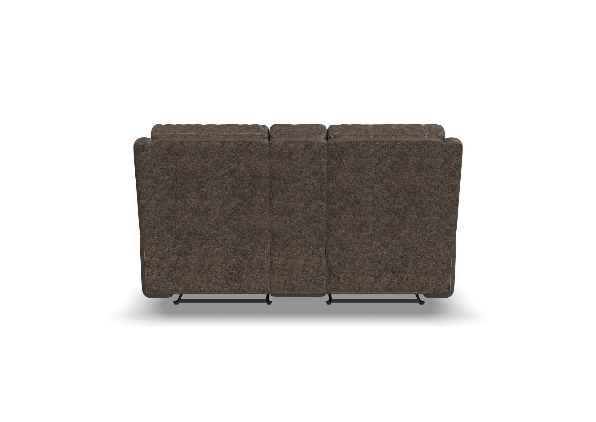 Score Power Reclining Loveseat With Console & Power Headrests & Lumbar,Flexsteel