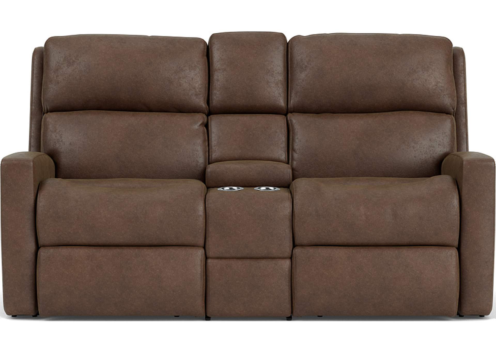 Catalina Reclining Loveseat With Console,Flexsteel