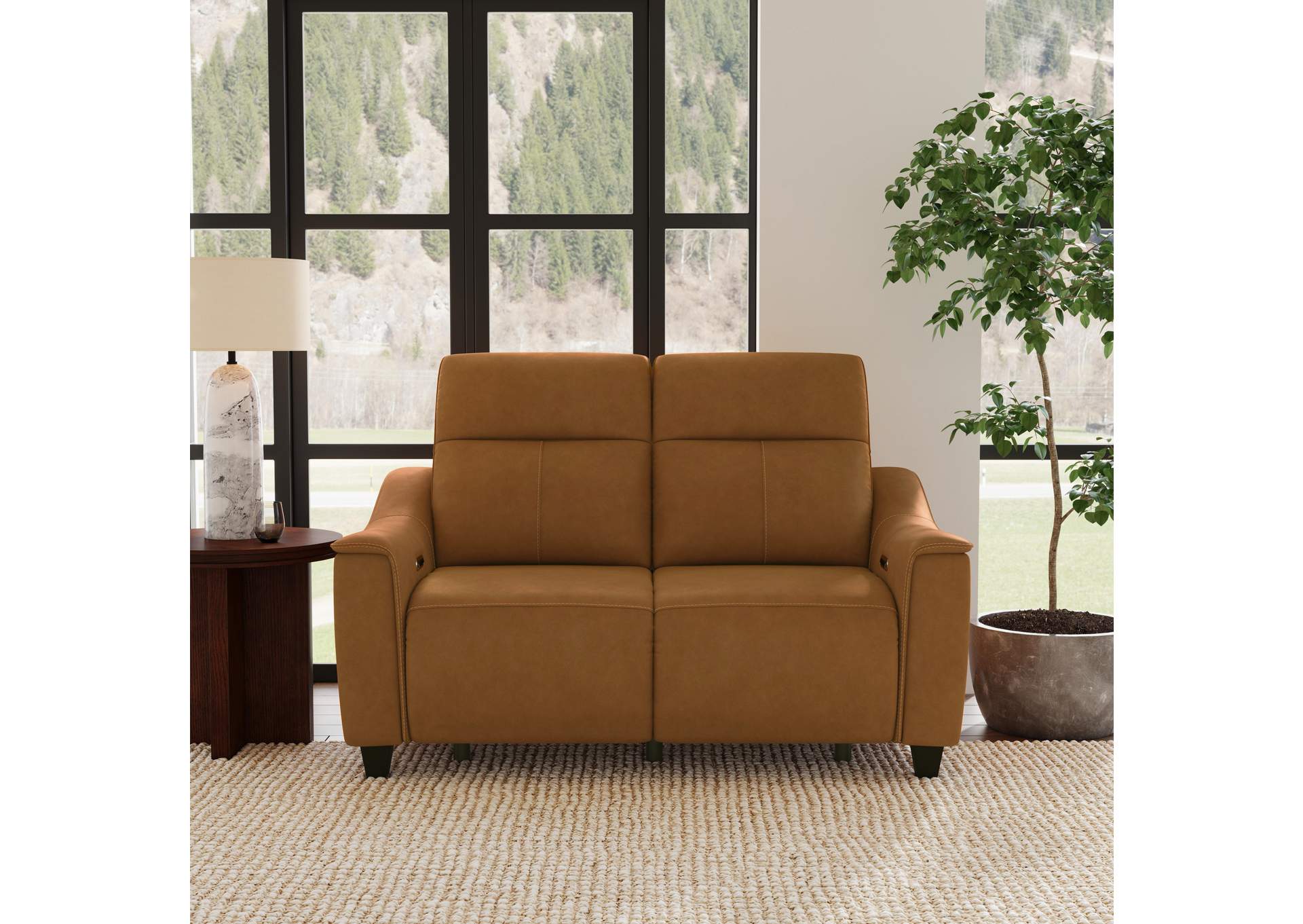 Walter Power Reclining Loveseat With Power Headrests,Flexsteel