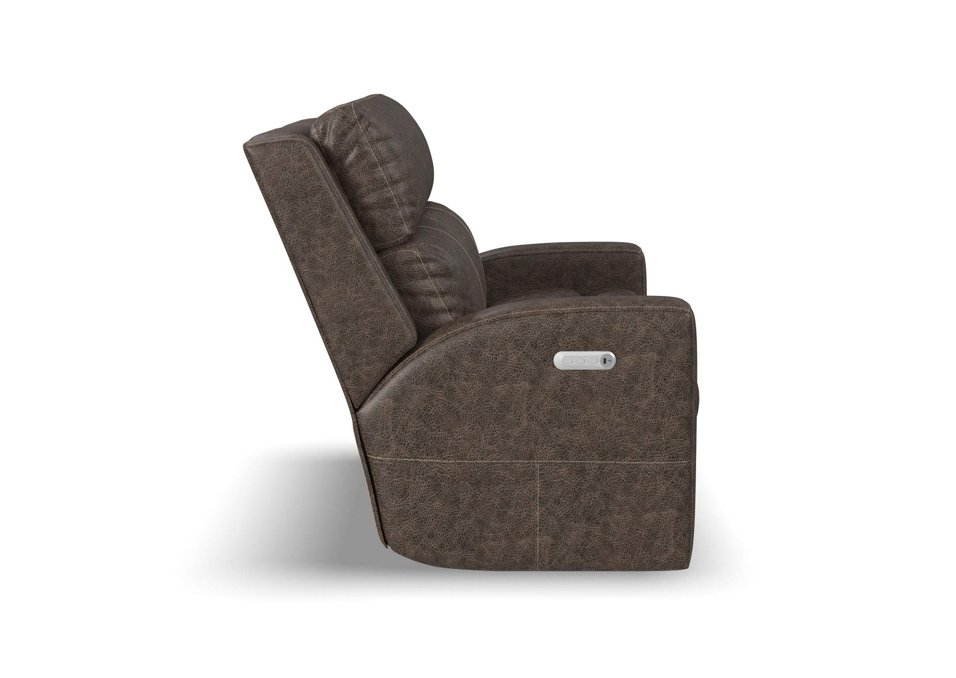 Score Power Reclining Loveseat With Power Headrests & Lumbar,Flexsteel