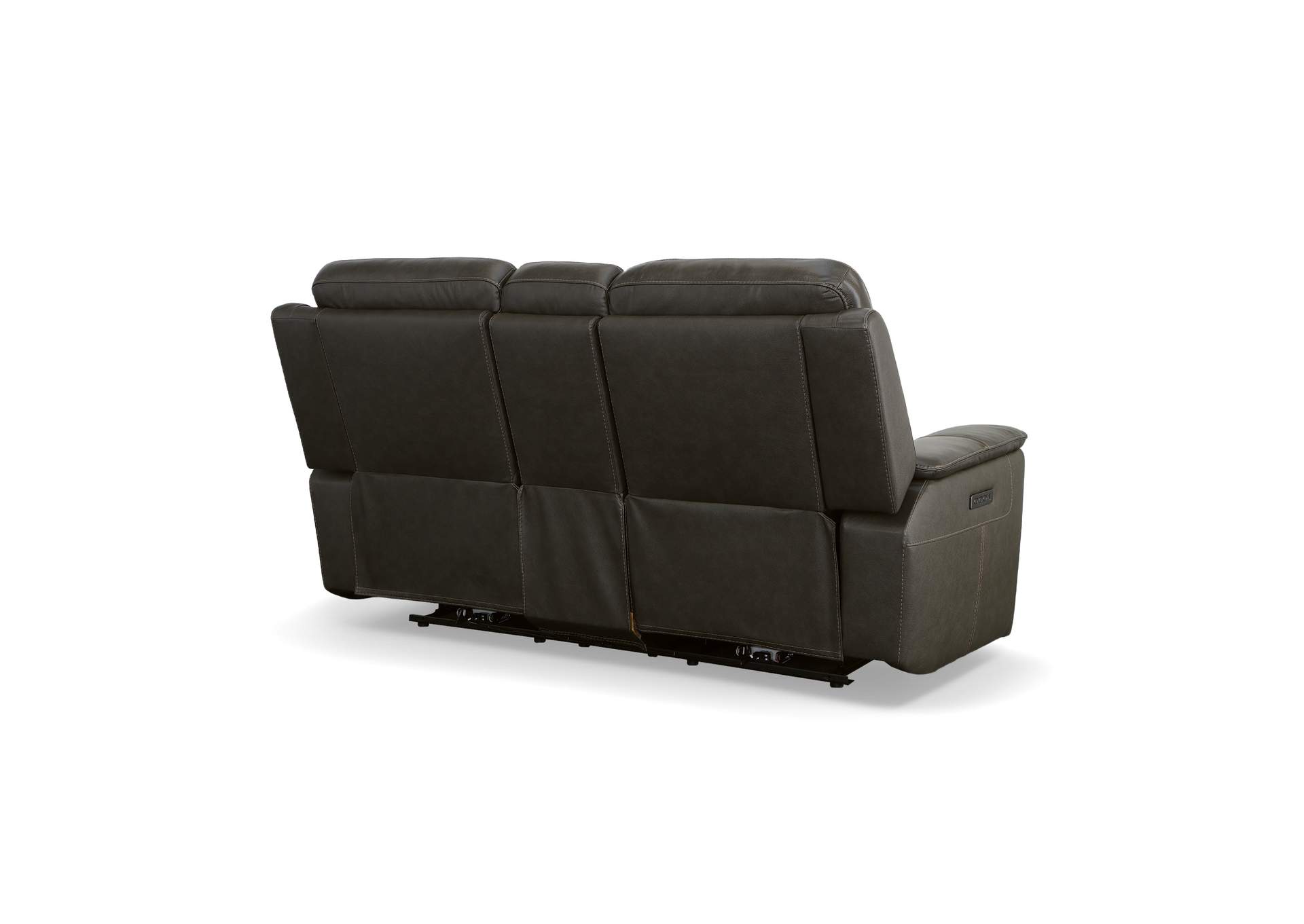 Odell Power Reclining Loveseat With Console, Power Headrests & Lumbar,Flexsteel