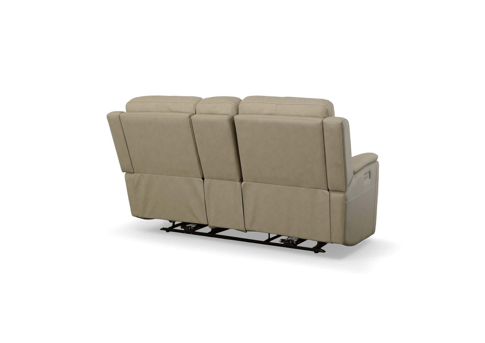 Henry Power Reclining Loveseat With Console & Power Headrests & Lumbar,Flexsteel