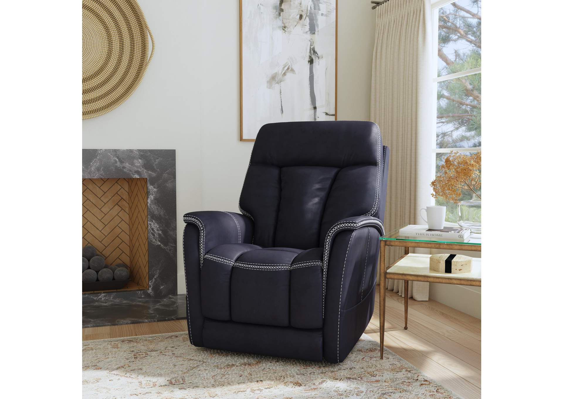 Atlas Power Lift Recliner With Power Headrest & Lumbar,Flexsteel