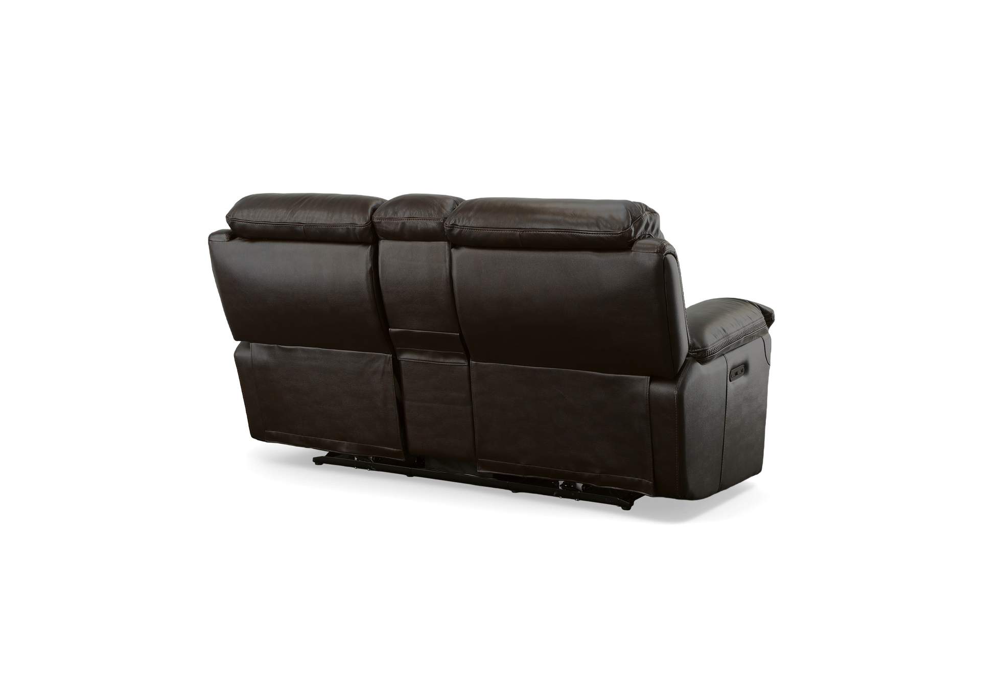 Fenwick Power Reclining Loveseat With Console & Power Headrests,Flexsteel