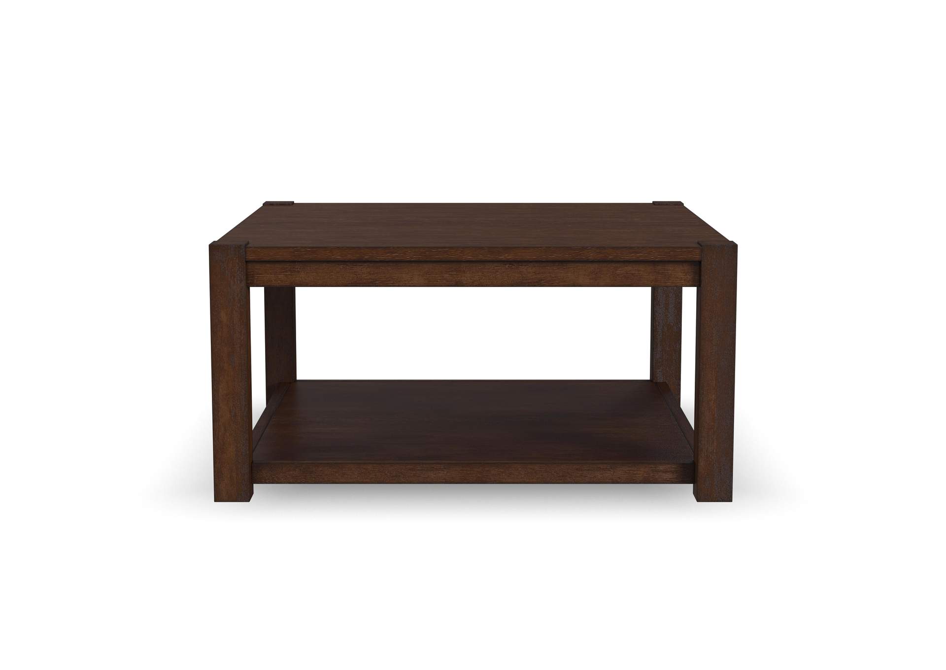 Boulder Square Coffee Table With Casters,Flexsteel
