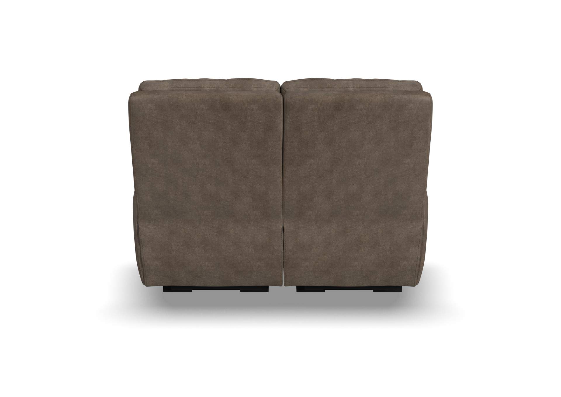 Strait Power Reclining Loveseat With Power Headrests,Flexsteel