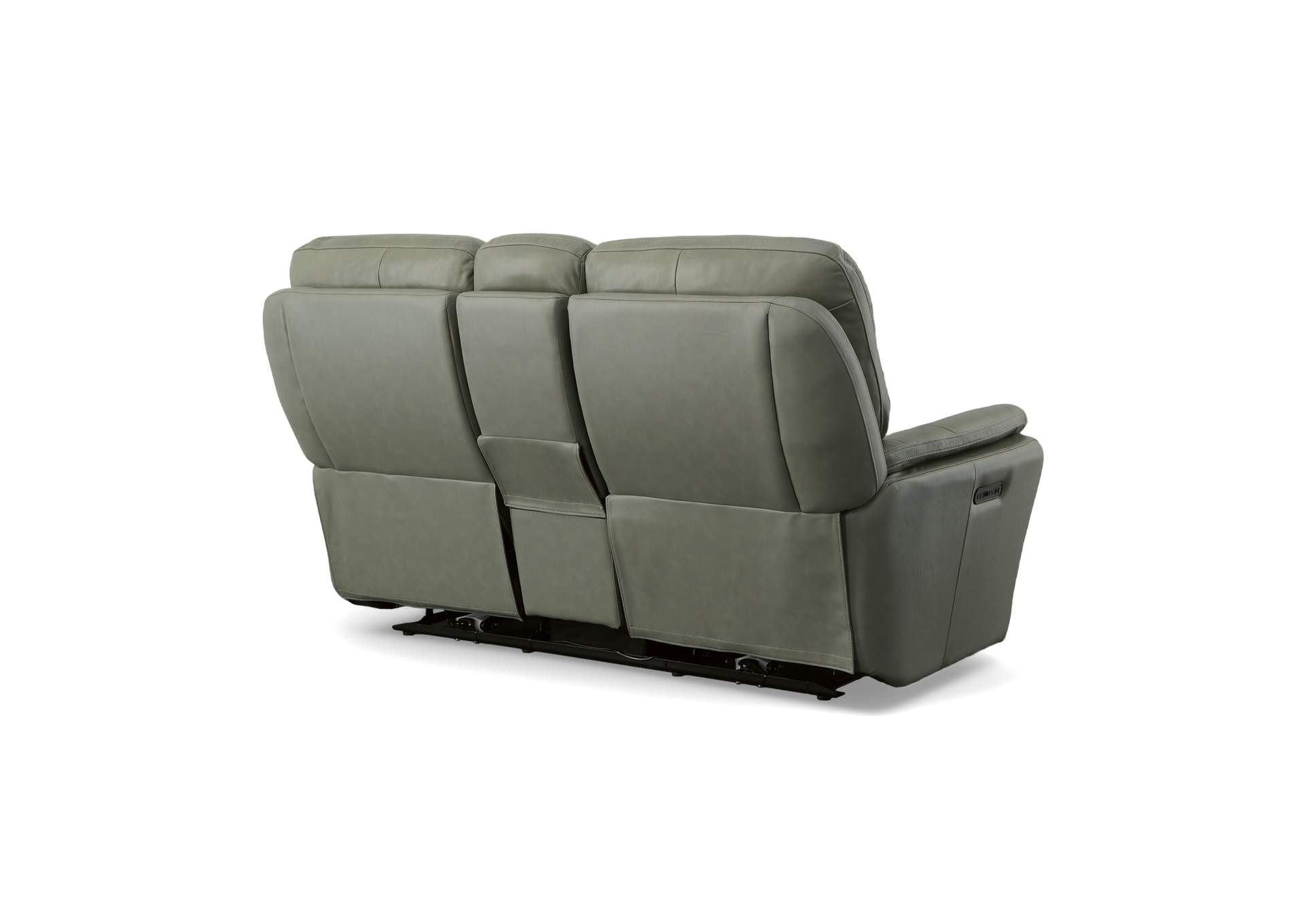 Zoey Power Reclining Loveseat With Console & Power Headrests,Flexsteel