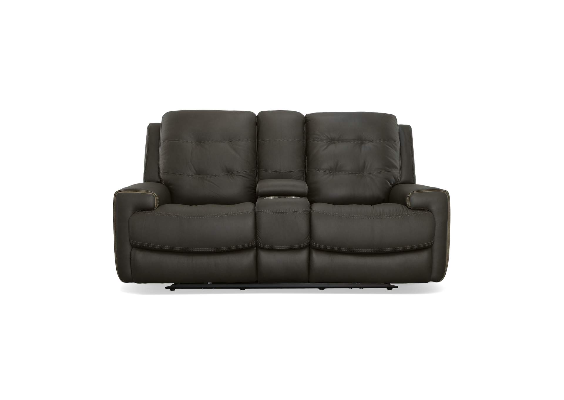 Wicklow Power Reclining Loveseat With Console & Power Headrests,Flexsteel