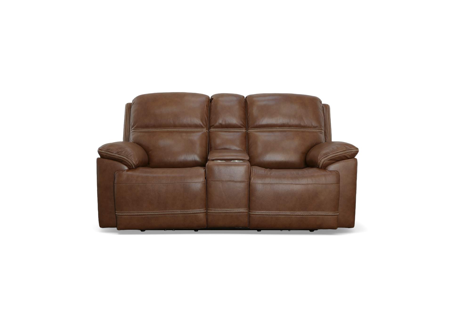 Jackson Power Reclining Loveseat With Console & Power Headrests,Flexsteel