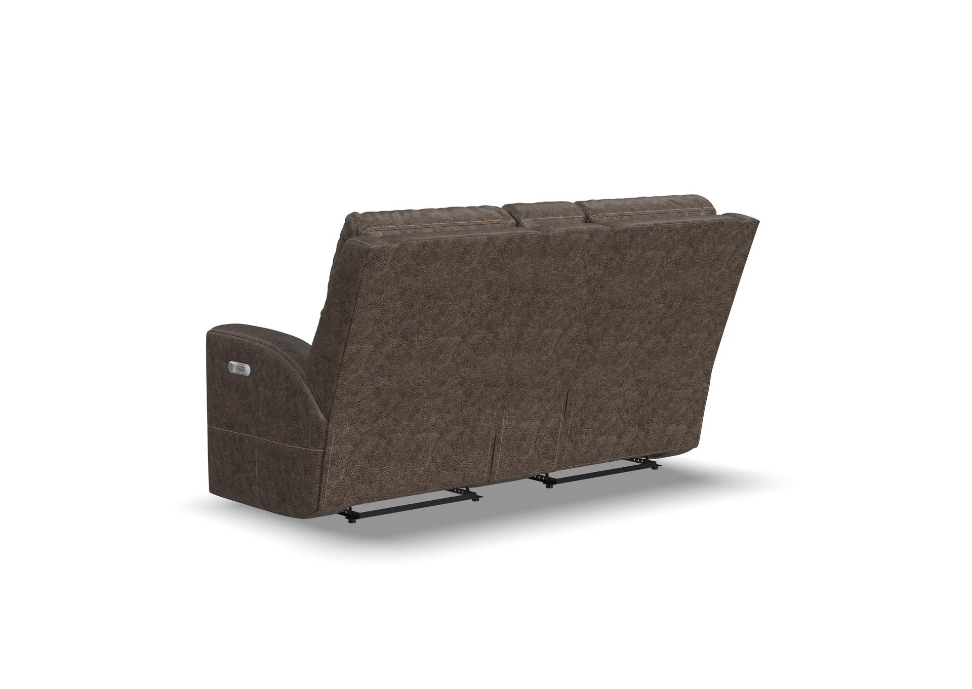 Score Power Reclining Loveseat With Console & Power Headrests & Lumbar,Flexsteel